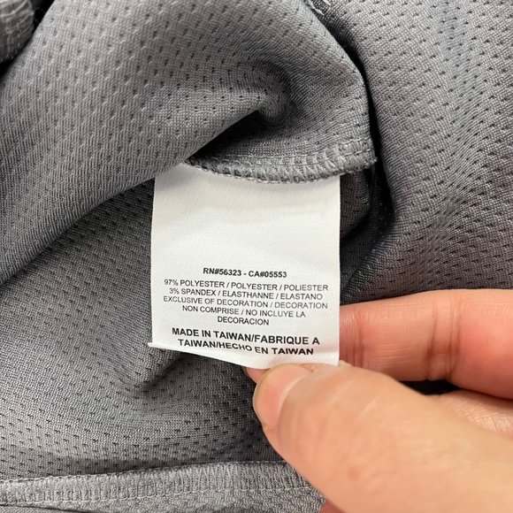 Nike University of Pittsburgh Women's Dri Fit Quarter Zip Jacket Gray Sz Medium - Picture 9 of 10